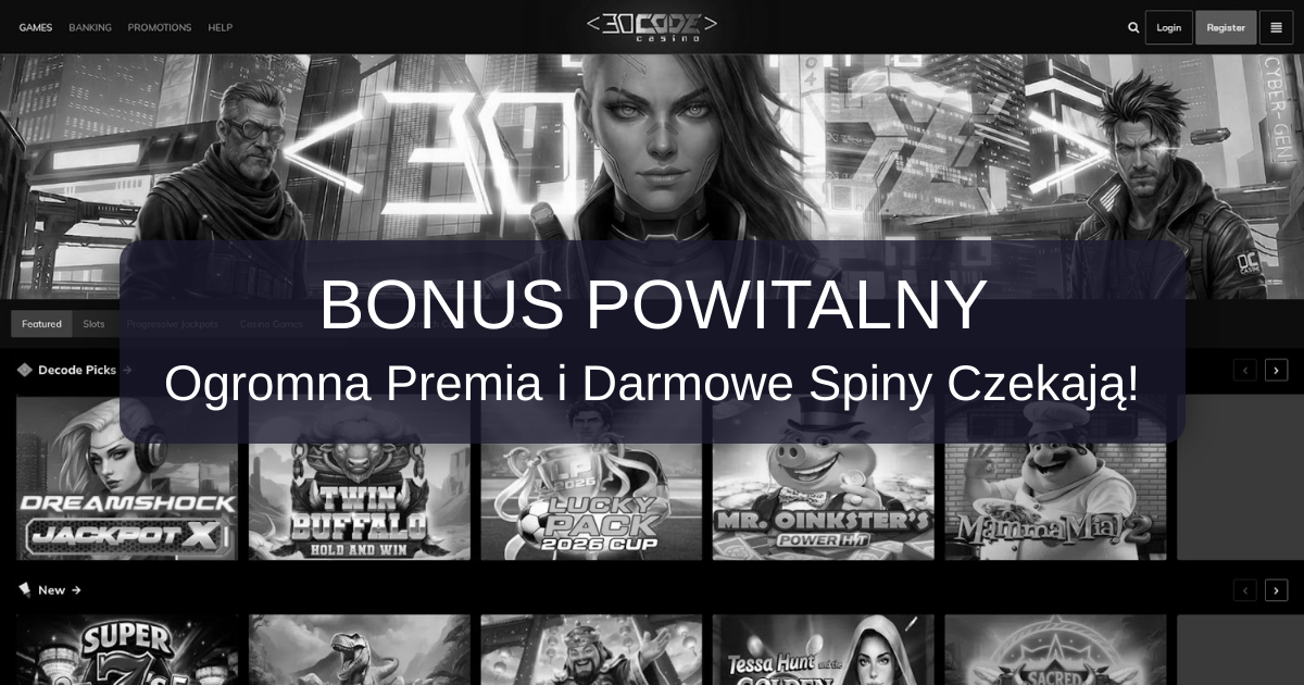 Decode Casino welcome bonus