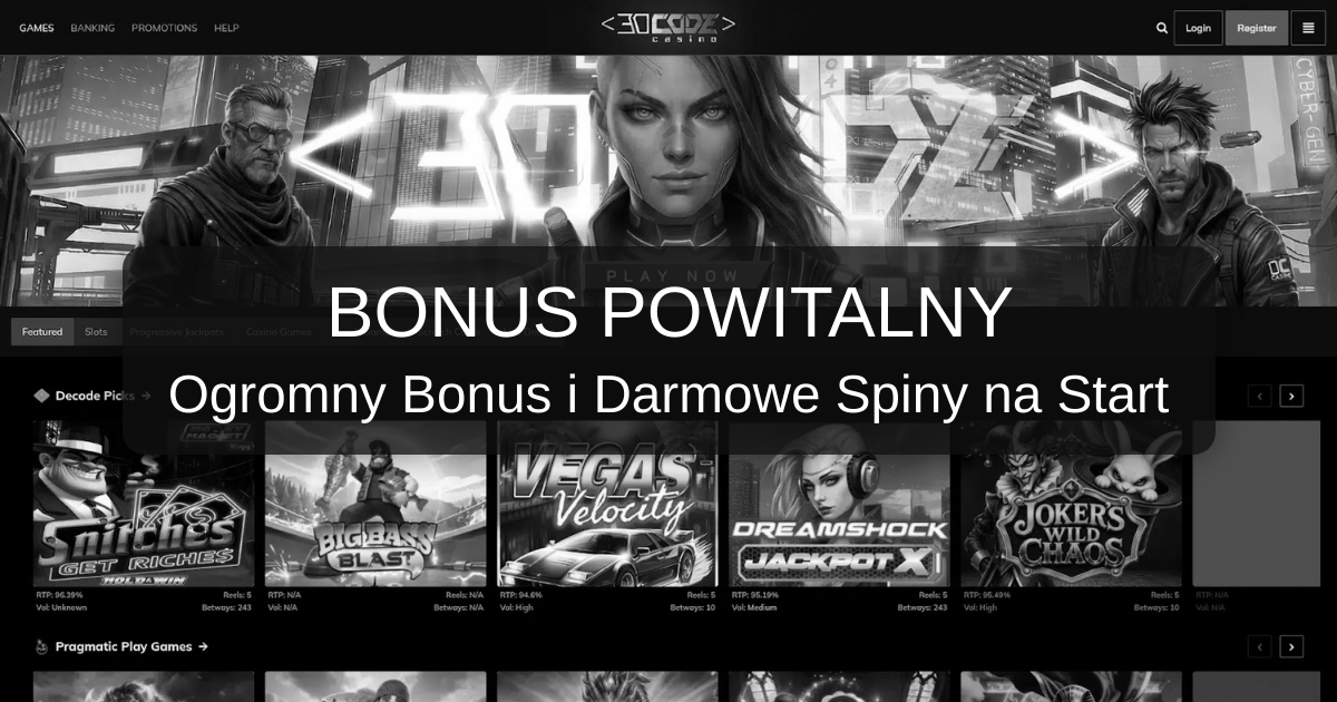 Decode Casino welcome bonus