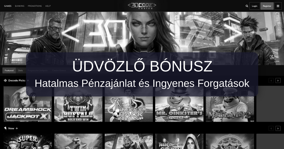 Decode Casino welcome bonus